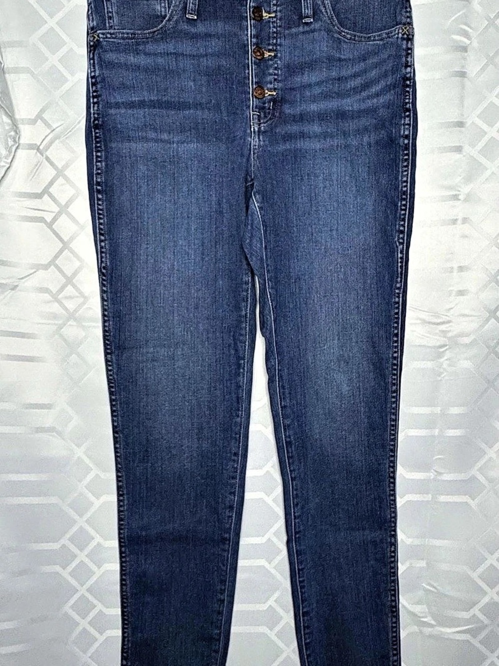 Madewell Curvy Roadtripper Supersoft Skinny Jeans: Button-Front Edition Skinny
